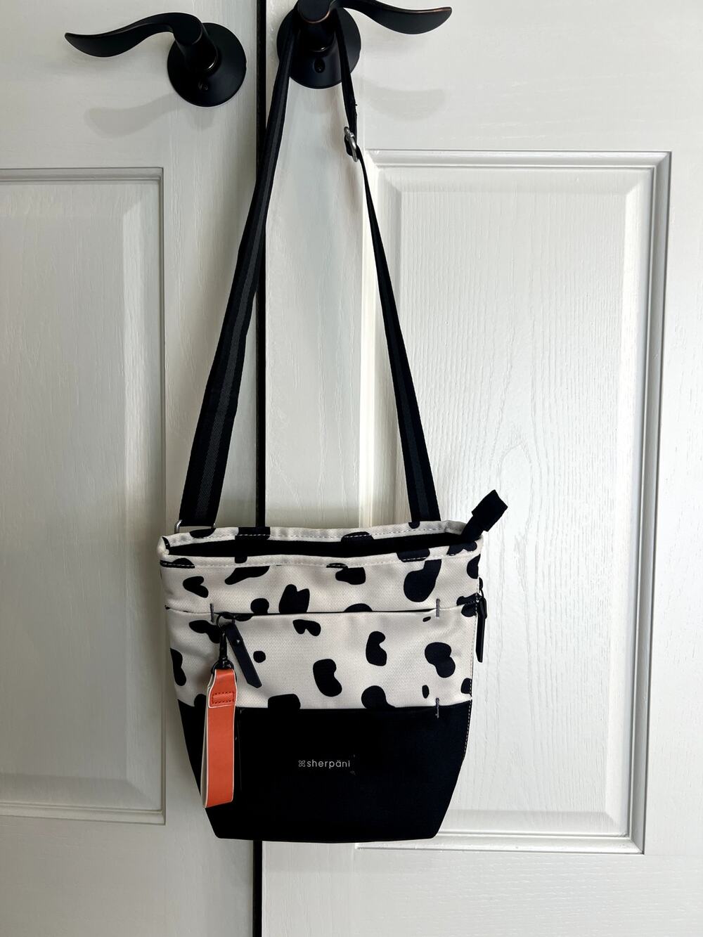 Sherpani Cow Print Crossbody